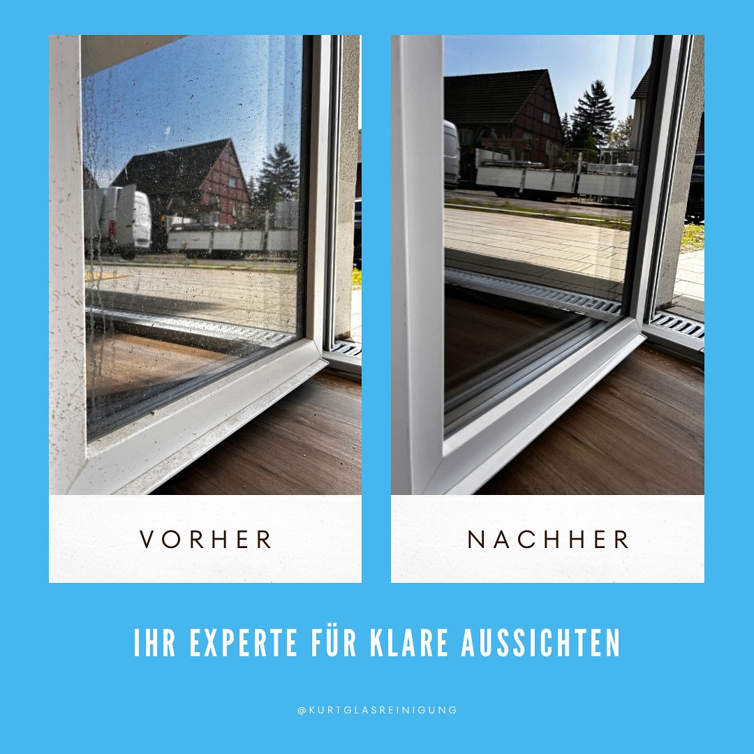 Glasreinigung Schaufenster Ahlen – Ergebnis nach professioneller Reinigung